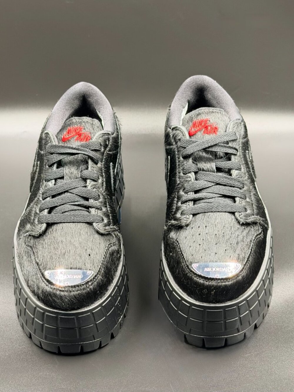 Wmns Air Jordan 1 Low Brooklyn 'Black Pony' - Picture 2 of 13